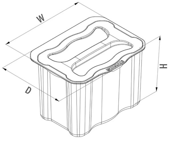 Poubelle accrochable 5L – Image 5